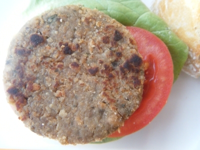 Hamburguesa de Alubias